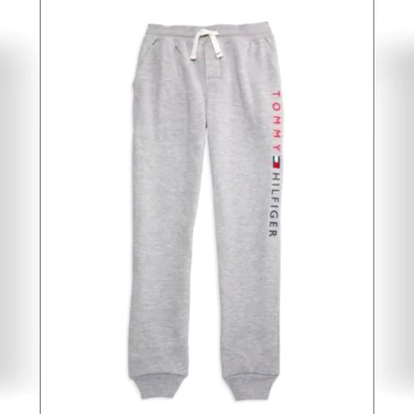 NWT Boy's Tommy Hilfiger Fleece Jogger Sweatpants - Picture 1 of 3